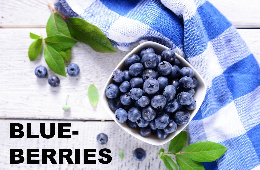 Blueberries - food for athletes