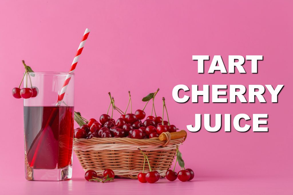 Tart Cherry Juice - athlete super food