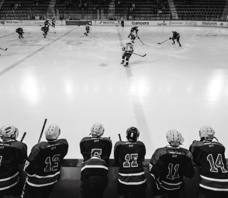 Hockey: An easy game to play…. from the stands.  